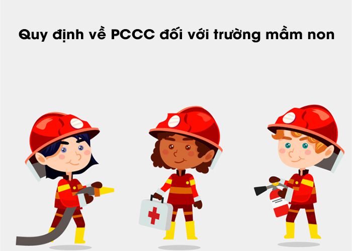 Quy định về PCCC đối với trường mầm non - PPCC KIM LONG