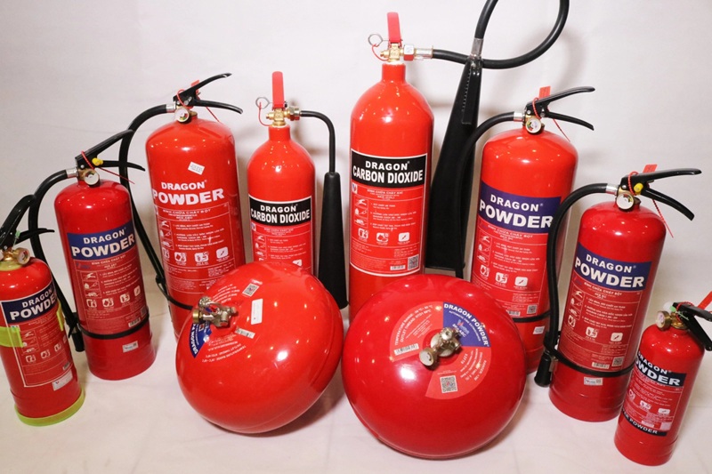Cách chọn bình chữa cháy phù hợp cho từng khu vực công trình