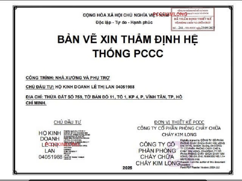 Những lỗi thường gặp khi lập hồ sơ thẩm định thiết kế PCCC và cách khắc phục
